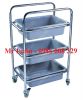 xe-thu-don-bat-dia-khung-inox-3-tang - ảnh nhỏ  1