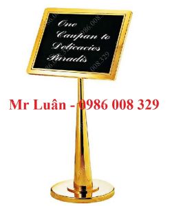 Bảng menu khách sạn B40