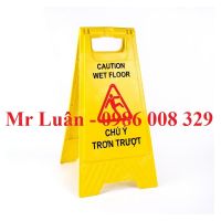 Biển cảnh báo trơn trượt nhựa chữ A