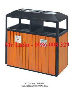 Thùng rác ngoài trời NTL-083