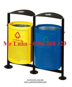 Thùng rác ngoài trời NTL-062