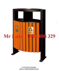 Thùng rác ngoài trời NTL-037