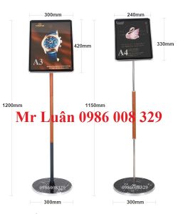 Bảng quảng cáo kiểu màn hình điện thoại A4