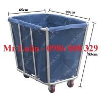 Xe dọn phòng chở đồ giặt là G-011