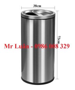 Thùng rác inox đại sảnh A35-K