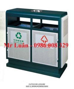 Thùng rác ngoài trời NTL-073