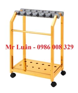 Kệ để ô dù vát góc 12 ô có khóa