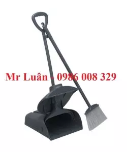 Bộ chổi và ky hốt rác có nắp đậy