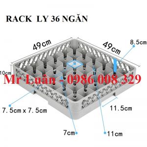 Rack đựng ly 36 ngăn