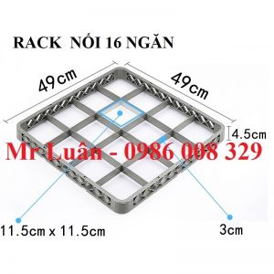 Rack nối đựng ly 16 ngăn