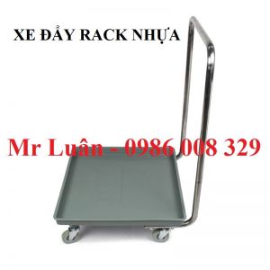 Xe đẩy rack nhựa