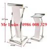 buc-phat-bieu-inox-mau-go-trang - ảnh nhỏ  1