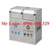 thung-rac-inox-2-ngan-cua-day - ảnh nhỏ  1