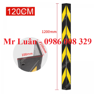 Ốp góc vuông phản quang vàng 120cm