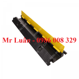 Gờ giảm tốc cao su bảo vệ cáp 1 rãnh