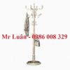 cay-treo-quan-ao-go-1-85m-mau-trang - ảnh nhỏ  1