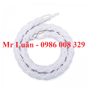 Dây thừng bện trắng khóa trắng cho cột chắn inox