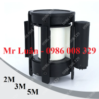 Đầu cuộn dây màu trắng trụ barie inox