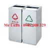 thung-rac-inox-2-ngan-nap-lat-co-gat-tan - ảnh nhỏ  1